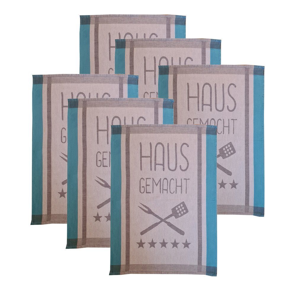 Casa Colori Geschirrtuch »Geschirrtücher aus Baumwolle 50x70cm 3er oder